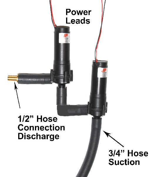 {Dual Electric Antifreeze Pumps in Series}